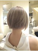 外国人風☆3Dハイライト♪ショートヘア＆シアーカラー