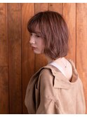 ヘルシースルーバング×ボブディ【olive for hair】