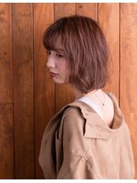 オリーブフォーヘアー(olive For hair) ヘルシースルーバング×ボブディ【olive for hair】
