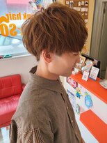 リップソウル(RIP SOUL)&nbsp;《RIP SOUL》ブリーチなし アッシュベージュカラー 束感ショート