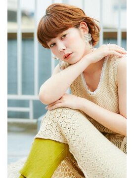 アバーブ ギンザ(Above Ginza) 大人カワイイ×エアリーボブ×ミルクベージュ