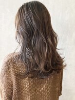 アイティー バイ アルバム 中野店(IT by ALBUM)&nbsp;シアベージュ_セミウェットウェーブオリーブカラー_ba307572