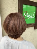 ヘアーズ ジール(hair's Zeal)&nbsp;暖色秋カラー☆コーラル