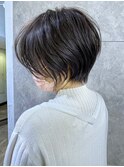 絶壁解消×ひし形×小顔カット×イルミナカラー【中村】