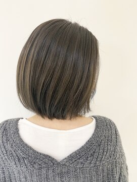 ペーハーセブン アーツ(Arts) ボブ×くすみベージュ