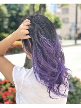 スーク 宜野湾店(suuk) グラデーションパープル