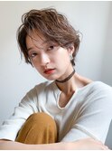ハンサムショート_ホワイトグレージュネビージュ_9103