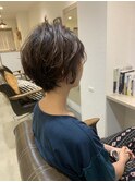 くしゃ髪ショート