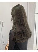 オリーブグレージュ20代30代ブリーチ