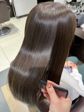 ゼスト フィーノ(ZEST fino) 【ZEST立川平林鼓】髪質改善×オリーブベージュ