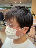 アポロカットステージ 相模大野店&nbsp;アップバング/ツーブロックマッシュ<理容室>[メンズ/相模大野]