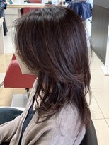 ヘアークリアー 春日部&nbsp;大人可愛いくびれロングレイヤースタイル/動きが出て素敵ヘアー