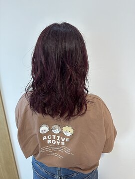 ナズ 函館昭和店(Na'z) Na'zカラー　ピンクブラウン