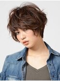ふわくしゅ外国人風パーマ
