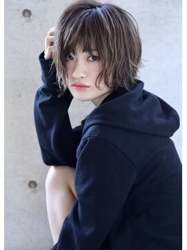 ヘアアンドメイク シークネクスト(HAIR&MAKE SeeK NEXT) 【SeeK NEXT】ラフ×ショートボブ