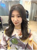 顔まわりカット！韓国風ヘアお任せください！艶カラー！横浜