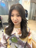 ロンドアジュール 横浜(Lond azur)&nbsp;顔まわりカット！韓国風ヘアお任せください！艶カラー！横浜