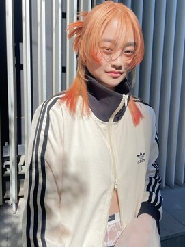 ミテ(mite) ペールオレンジ / オレンジカラー / グラデーションカラー