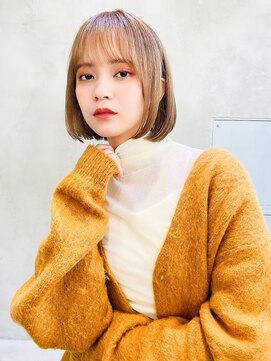 テイラー(Taylor) 【Taylor 大宮】内巻きボブ×ミルクティーベージュ