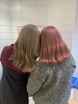 バズ(BUZZ) 2人一緒に初ブリーチ！！＊BUZZ岡本