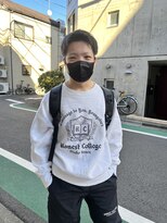 アイズ 海老名(AIZU)&nbsp;アップバングショート 短髪 スパイキーショート 眉毛