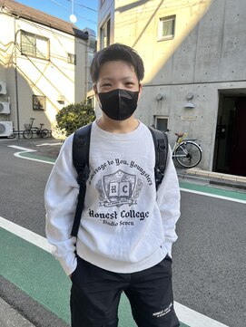 アイズ 海老名(AIZU) アップバングショート 短髪 スパイキーショート 眉毛