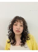 ロングパーマ 中野