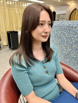 キラーナセンダイ(KiRANA SENDAI)&nbsp;レイヤーストレート×ラベンダーグレージュ