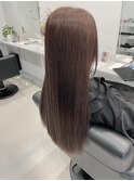 20代30代大人可愛い透明感ピンクブラウン