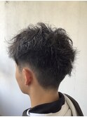 ツーブロックパーマ