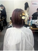 成人式ヘアセット