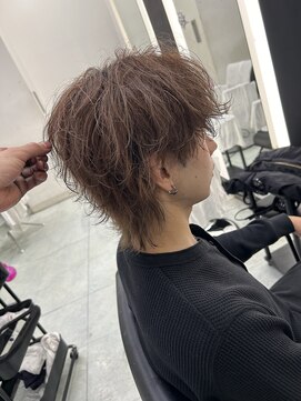ネクスト 静岡店(NEXT) MEN'S HAIR/ブルーブラック/スペインカール/韓国マッシュ