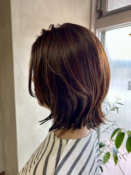 フープ 川越(hoop) ぱつんとレイヤースタイル