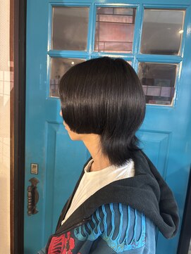 サム S+D HAIR COMMUNITY SAM ヘビーマッシュウルフ極