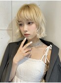 ◇ 前髪/アンブレラカラー/こなれミディ/イメチェン/ハイトーン