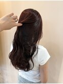 ワインレッドカラー