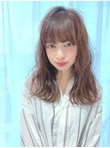 コテ巻き風デジタルパーマ