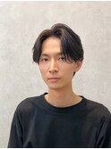 【Zina】メンズ/韓国/センターパート/縮毛矯正/福岡/天神/大名