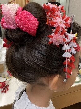 遊イング(遊ing)の写真/【旭区/早朝OK】結婚式やイベントに◎特別な日はプロの技術で華やかなスタイルに♪［日本髪¥4400］