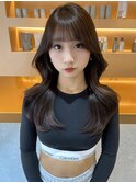 20代30代韓国ヘア顔周りカットハイレイヤーカットハッシュカット