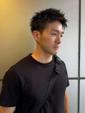 メンズサロンバムオム 名古屋栄店(MEN’S SALON BAMM HOMME) 清潔感◎刈り上げスパイキーショート