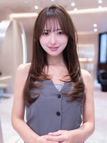 エースハバナ 渋谷(1 HAVANA)&nbsp;ザクザクレイヤーカット/20代38代大人かわいい/シースルー前髪