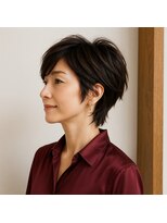 スープレックス ヘアーデザイン(SOUPREX HAIR DESIGN)&nbsp;美フォルムエレガントショートレイヤー20代 30代 40代 50代 60代