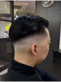 サイドパートスキンフェードH