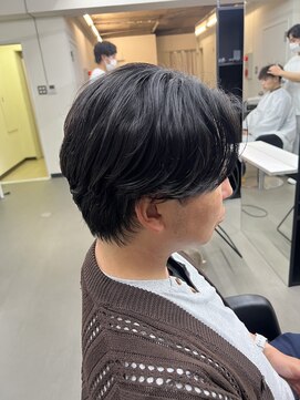 プルーブトウキョウ 渋谷(PROVE TOKYO) ナチュラルモテヘアニュアンスパーマセンターパート