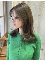 トマト(TOMTO)&nbsp;【RENA】オリーブベージュ_ナチュラルレイヤー