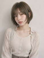 カノエ(canoe)&nbsp;ショート 韓国巻きカット顔周りレイヤー 20代【西新大濠荒戸】