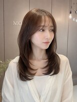 モノリス 武蔵小杉(MONOLITH.)&nbsp;ローレイヤー/顔まわりレイヤー/ナチュラルロングレイヤー
