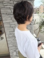 エミュ(emu)&nbsp;ショート×ニュアンスパーマ