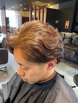 エイム ヘア デザイン 町田店(eim hair design) センターパート/韓国ヘア/毛流れパーマ/簡単スタイリング/町田駅